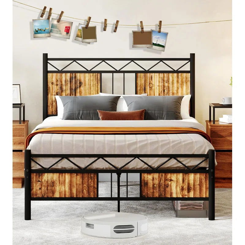 MetalCraft Classic Iron Bed - Furnishiaa -  -